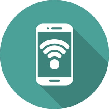 Wifi Hotspot Vector Icon