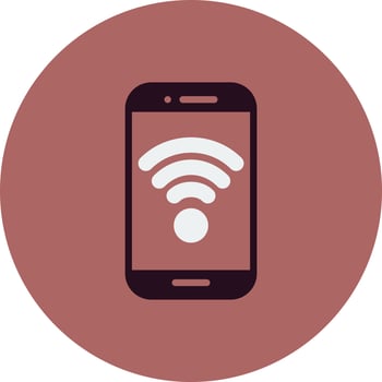 Wifi Hotspot Vector Icon