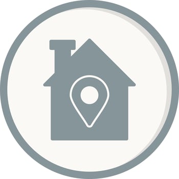 Home Location Vector Icon