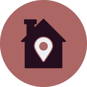 Home Location Vector Icon