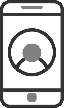 Phone Contact Vector Icon