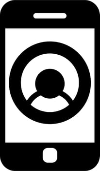 Phone Contact Vector Icon