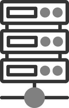Data Server Vector Icon