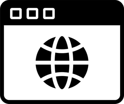 Web Browser Vector Icon