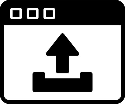 Upload file Vector Icon