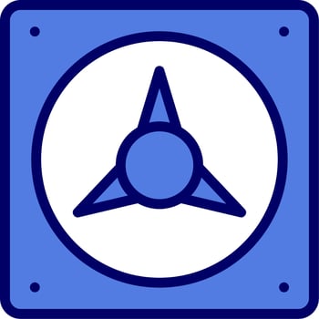 Fan Vector Icon