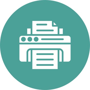 Printer Vector Icon