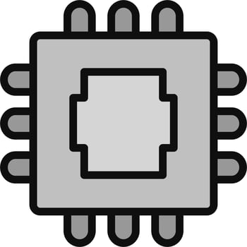 Processor Vector Icon