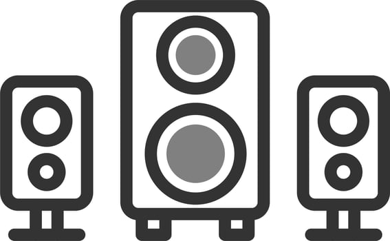 Music Speaker Vector Icon