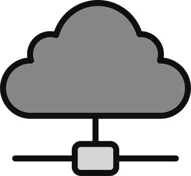Cloud Computing Vector Icon