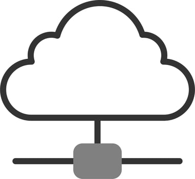Cloud Computing Vector Icon