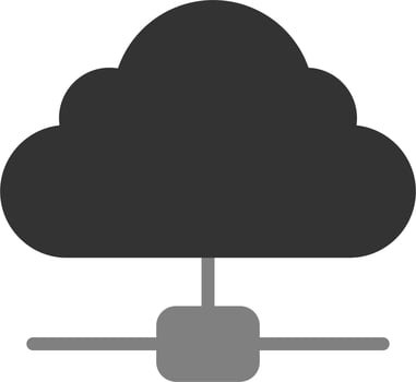 Cloud Computing Vector Icon