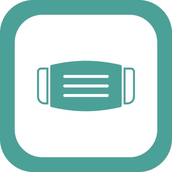 Medical Mask Vector Icon