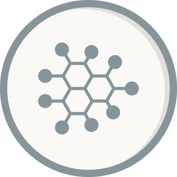 Molecule Vector Icon