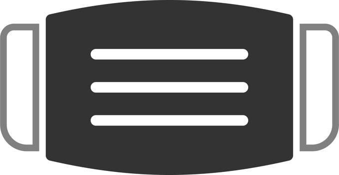 Medical Mask Vector Icon