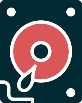 Harddisk Vector Icon