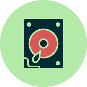 Harddisk Vector Icon