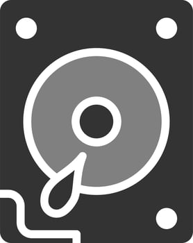 Harddisk Vector Icon