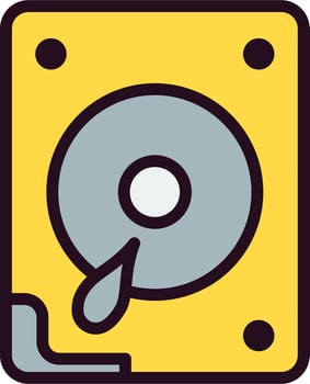 Harddisk Vector Icon