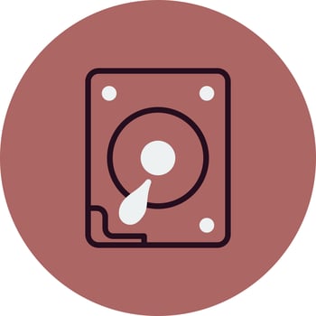 Harddisk Vector Icon