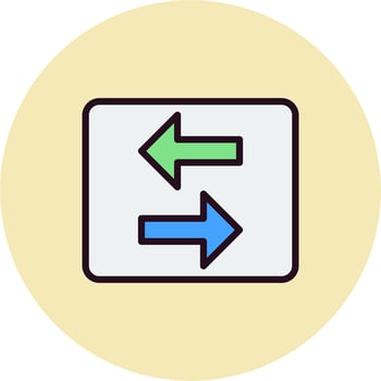 Transfer Vector Icon