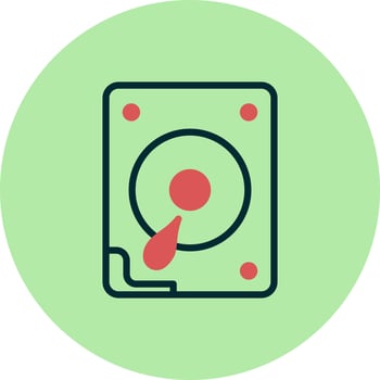 Harddisk Vector Icon