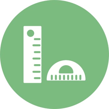 Ruler Vector Icon