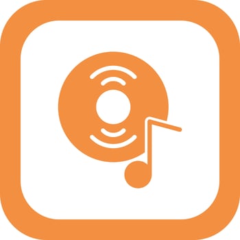 Disc Vector Icon