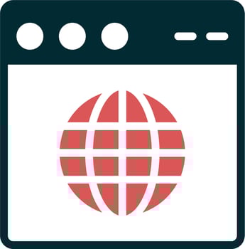 Web Browser Vector Icon