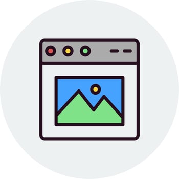 Web Browser Vector Icon