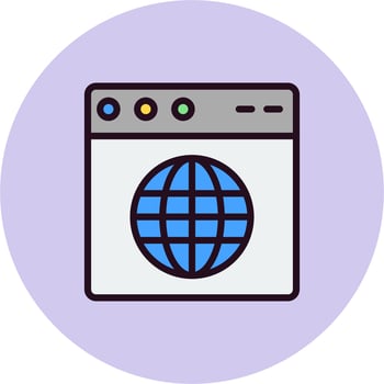 Web Browser Vector Icon