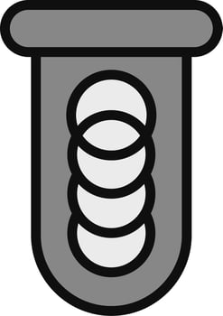 Tube Vector Icon