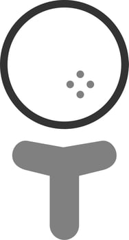 Golf Vector Icon