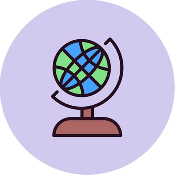 Globe Vector Icon