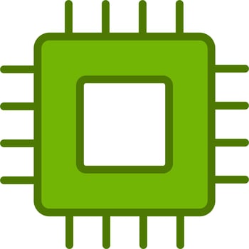 Microchip Vector Icon