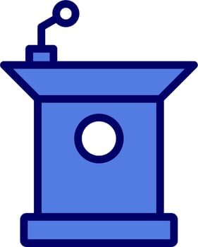 Podium Vector Icon