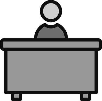 Desk Vector Icon