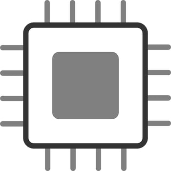 Microchip Vector Icon