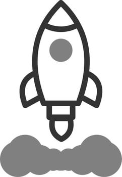 Rocket Vector Icon