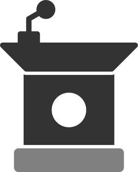 Podium Vector Icon