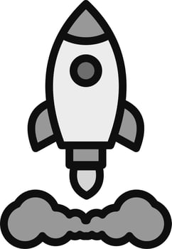 Rocket Vector Icon