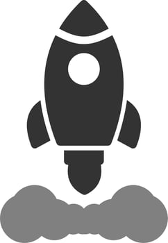 Rocket Vector Icon