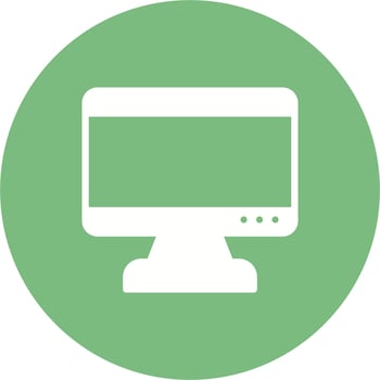 Monitor Vector Icon