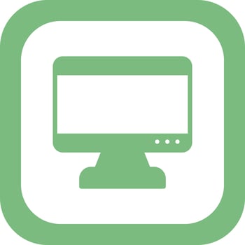 Monitor Vector Icon