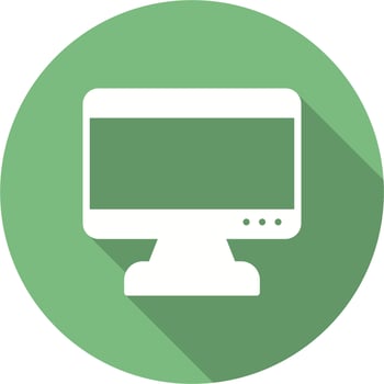 Monitor Vector Icon