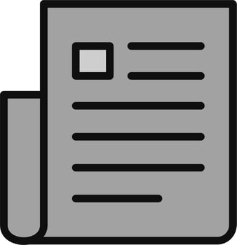 Newspaper Vector Icon