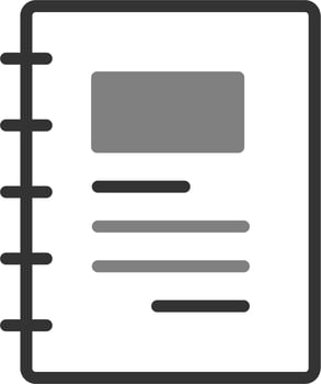 Notepad Vector Icon