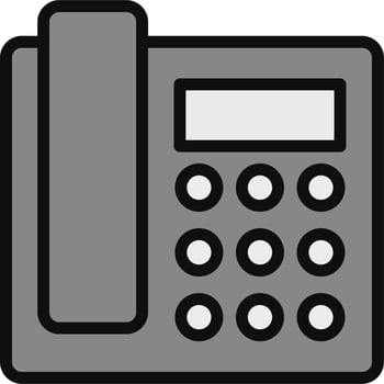 Telephone Vector Icon