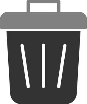 Dustbin Vector Icon