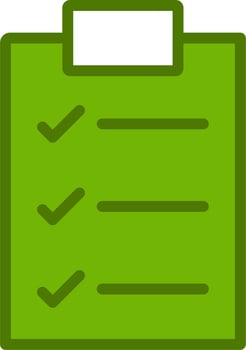 Clipboard Vector Icon